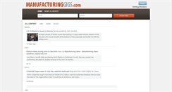 Desktop Screenshot of manufacturinggigs.com